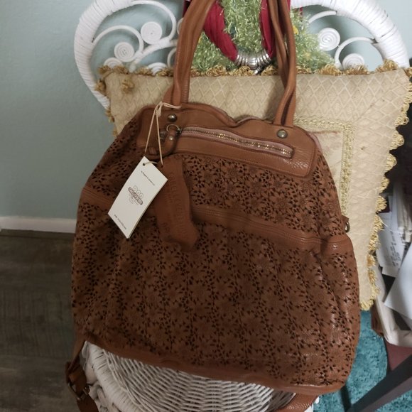 RL Errelleventidue Hand Made  Lg Shoulder Bag NWT - Picture 1 of 12